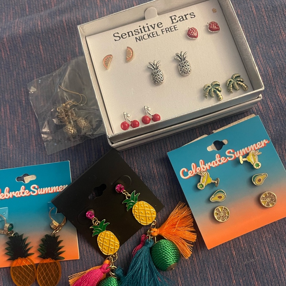 Summer Fruit Earring Bundle